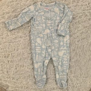 Hanna Andersson footed organic sleeper